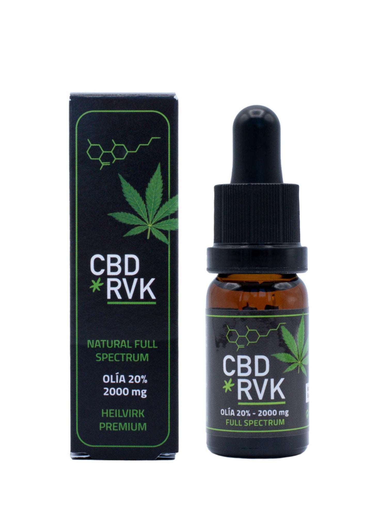 Premium full-spectrum CBD oil 20% / Natural