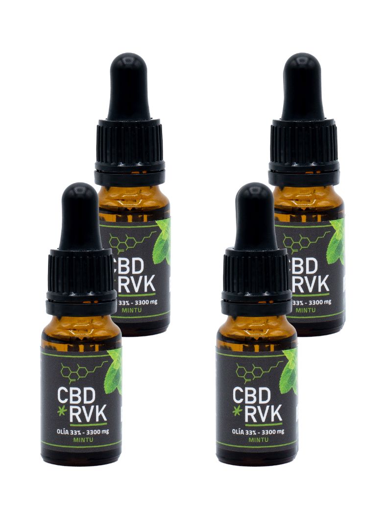 4-pack Premium oil 33% with mint