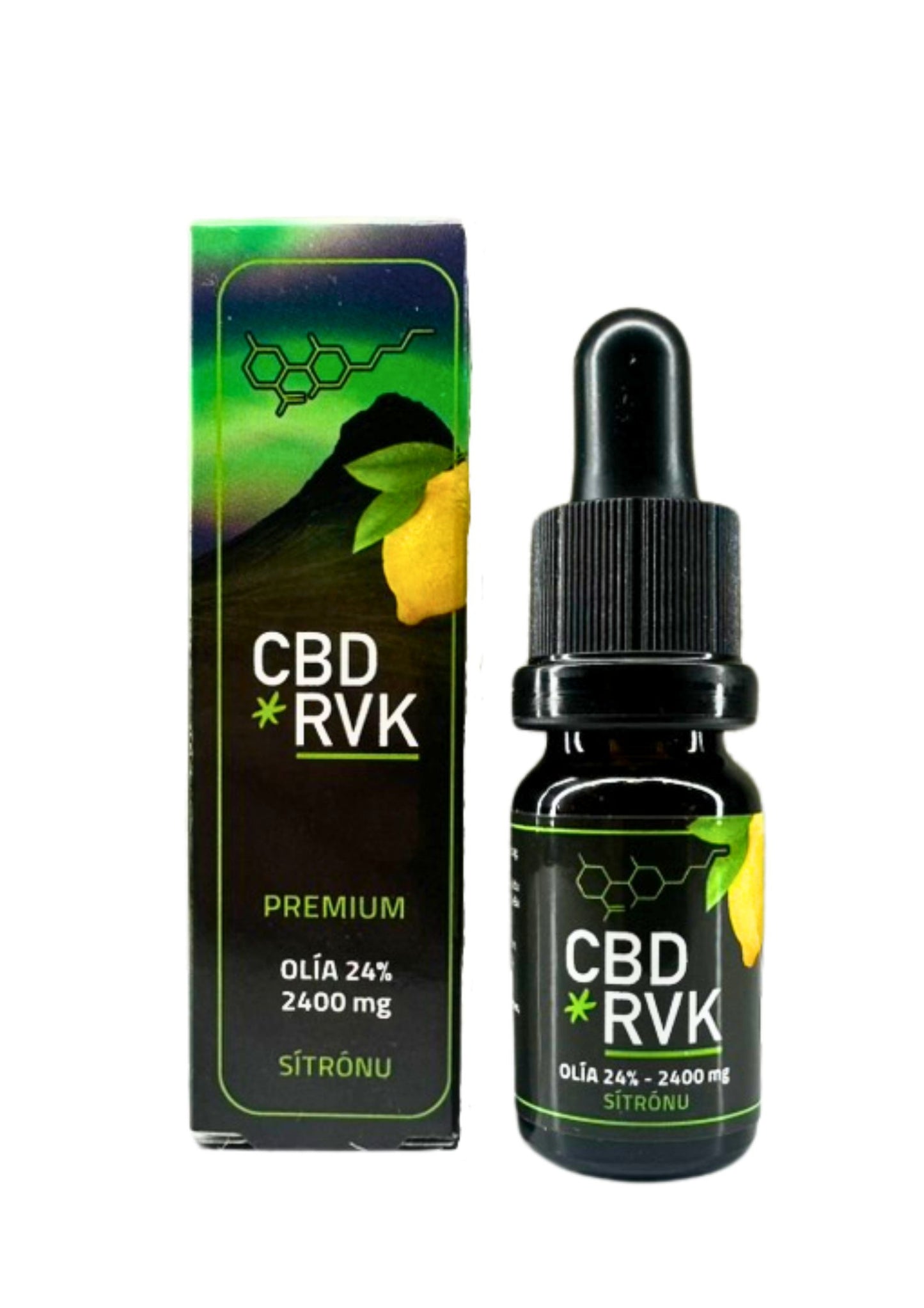 Premium CBD oil / 24% 2400mg / 10ml / lemon