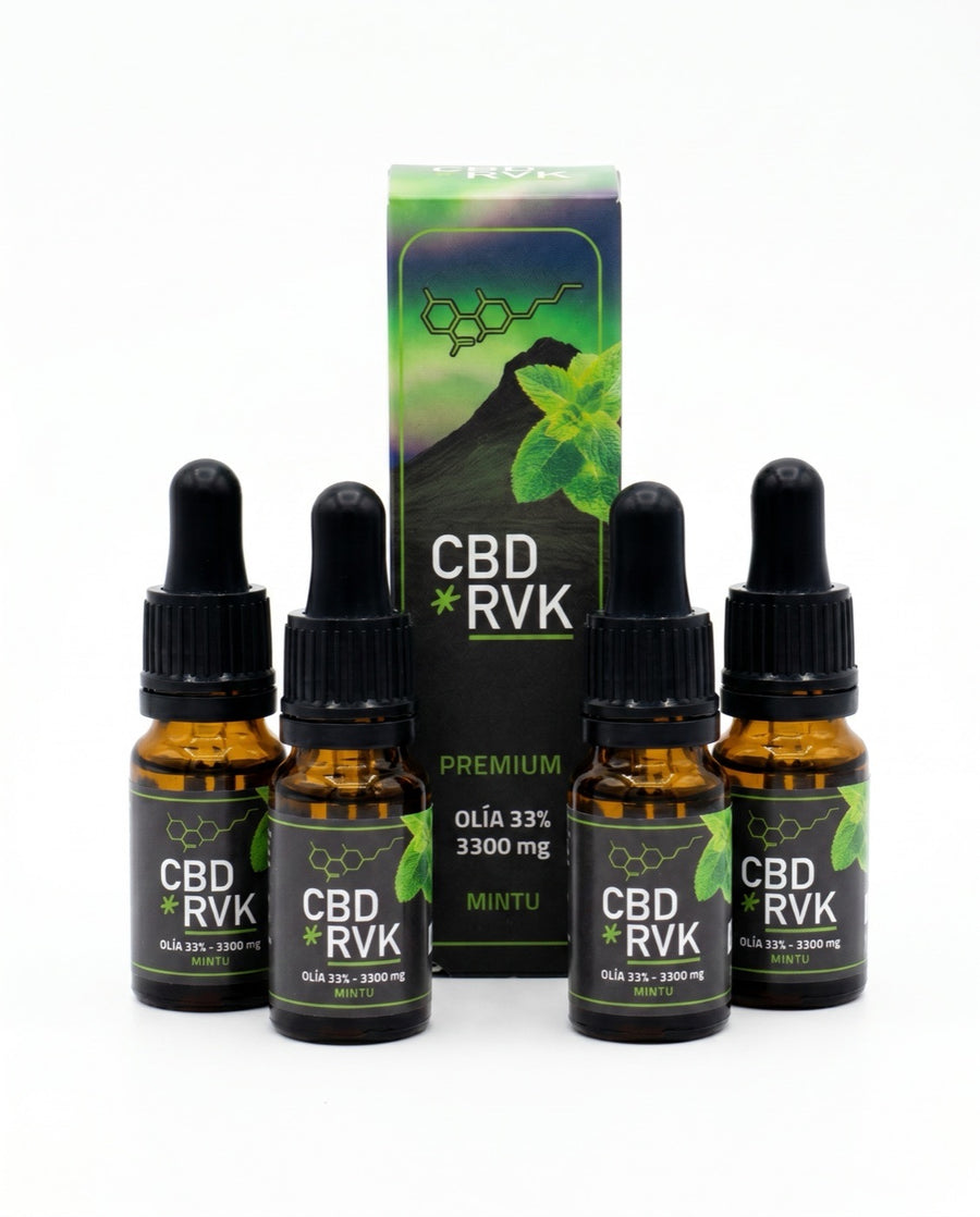4-pack Premium oil 33% with mint