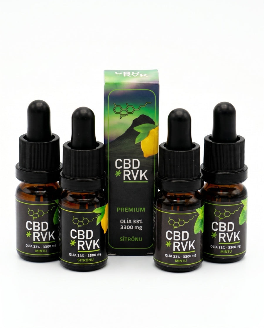 4-pack Premium oil 33% with lemon