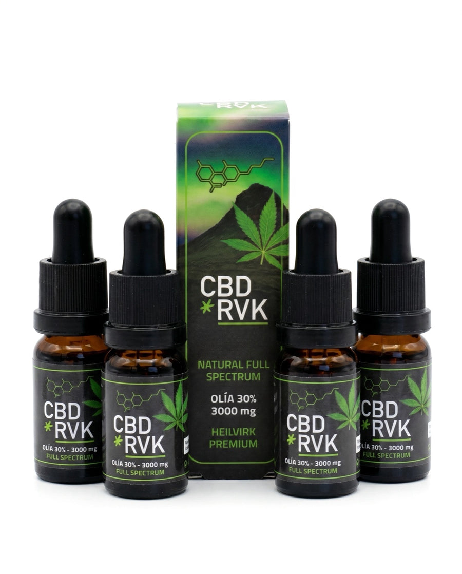 4-pack natural full-spectrum CBD oil 30%