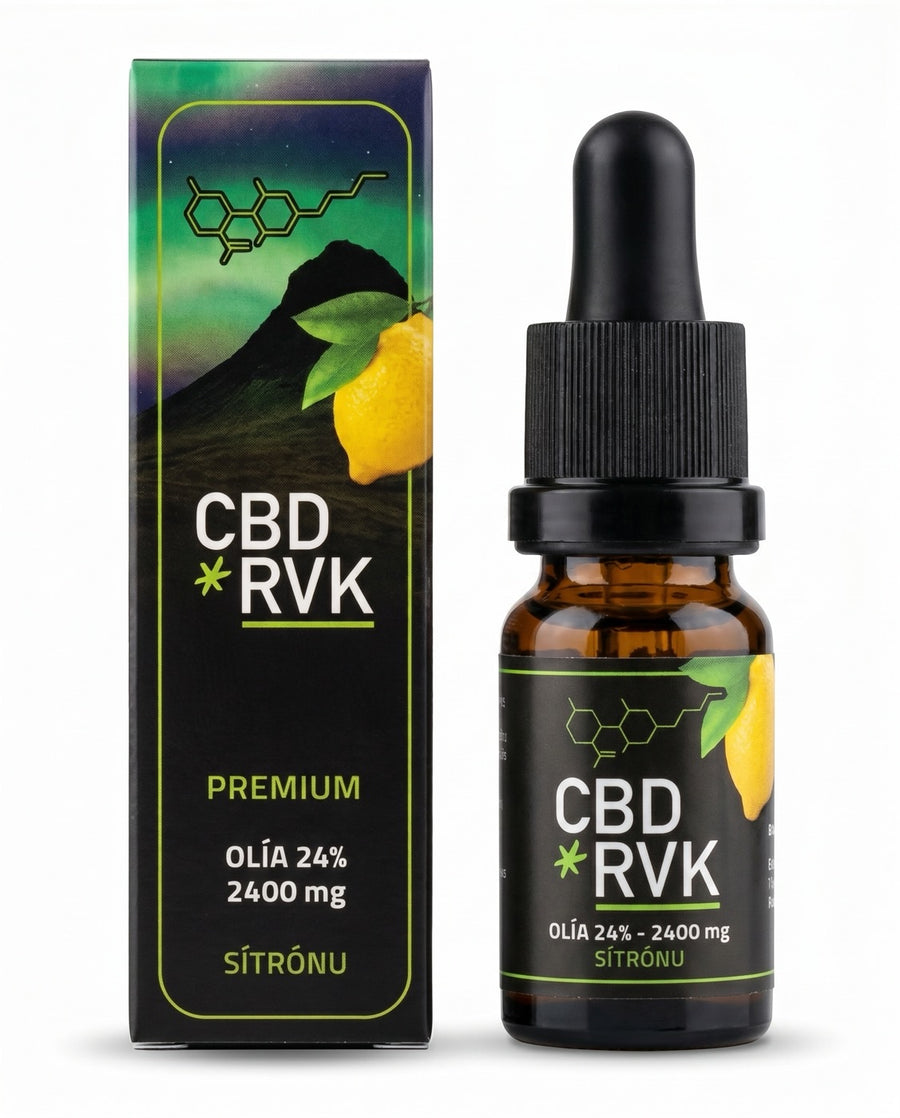 Premium CBD oil / 24% 2400mg / 10ml / lemon